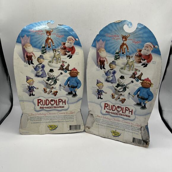 Round 2 Memory Lane Rudolph Red Nosed Reindeer Sam the Snowman Casual Santa READ - Picture 13 of 16